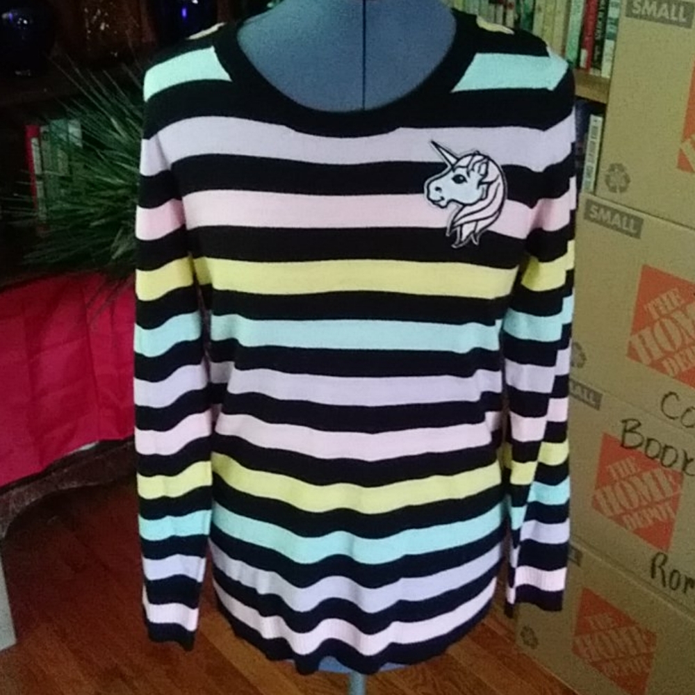 Rainbow Uni Sweater